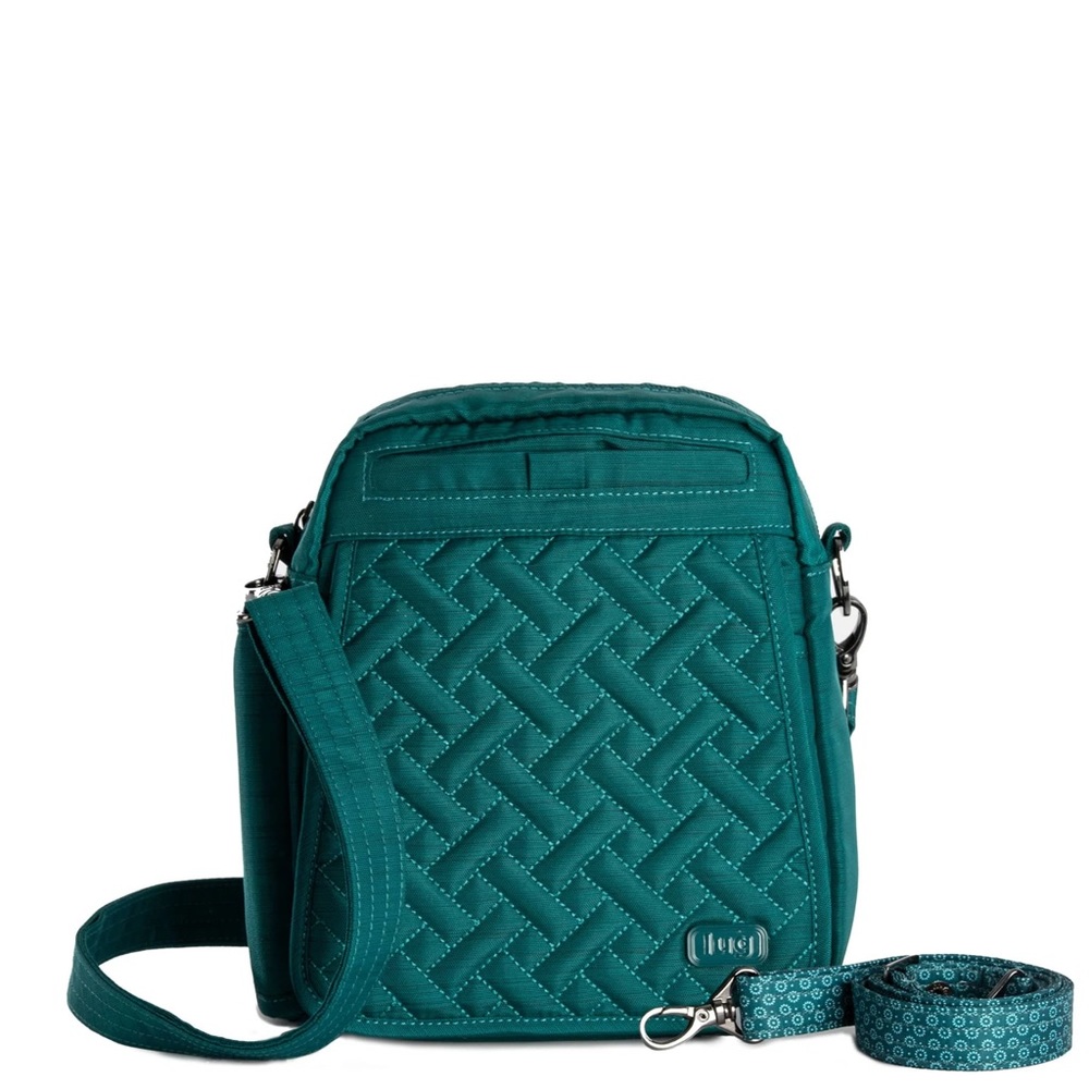 Lug crossbody bag and wallet set